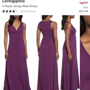 Brand new purple maxi dress